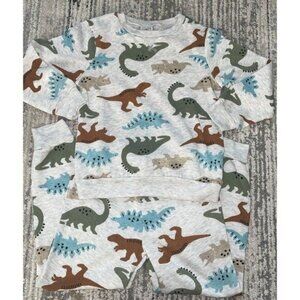 Ricky's Ltd. Boys Animal Print Sweater & Sweat Pants Set - Size 7